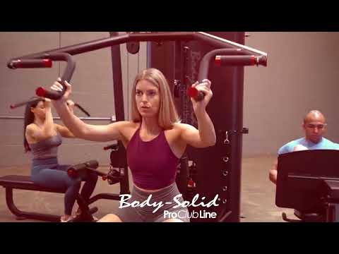 Body Solid Pro Clubline Four-Stack Gym S1000