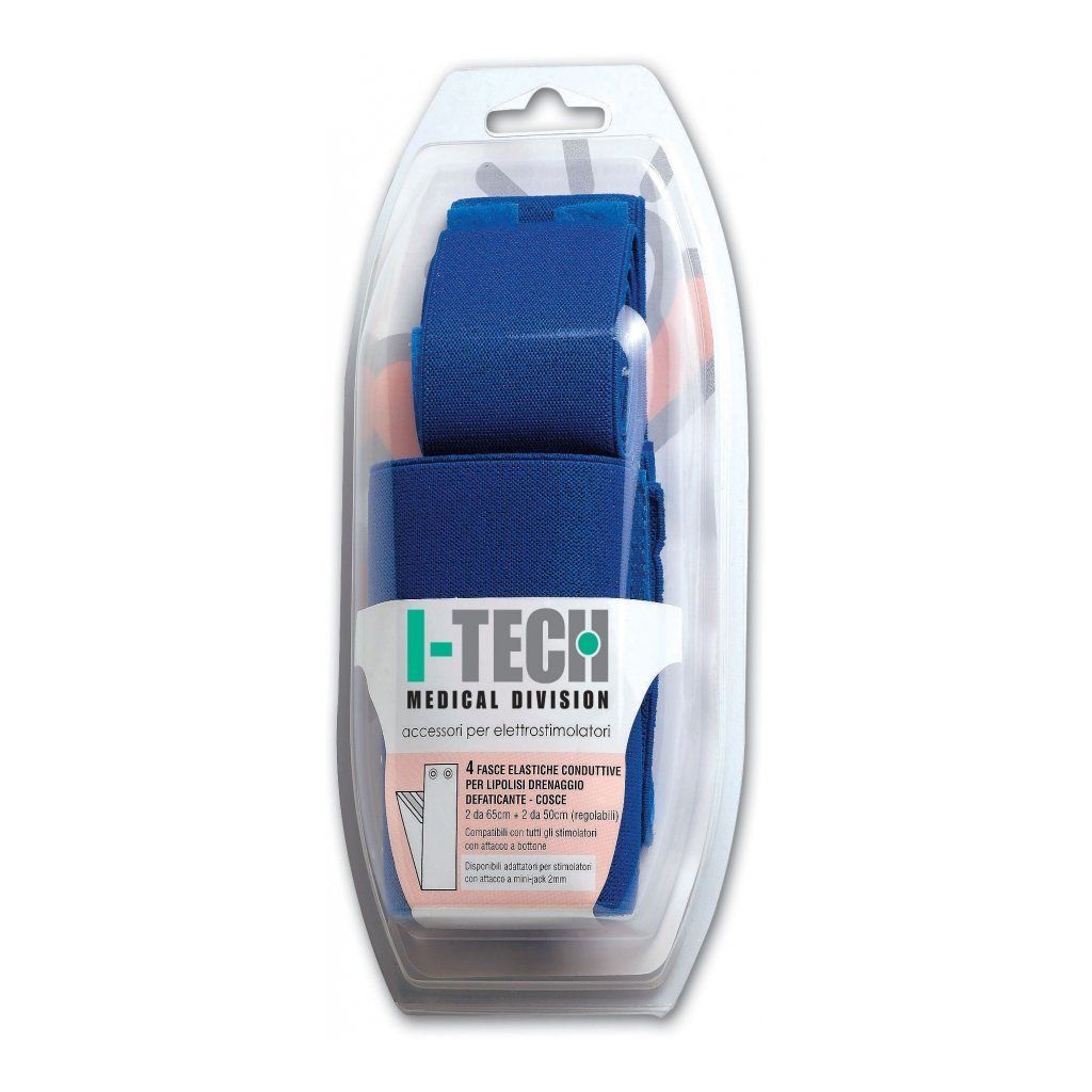 I-Tech Kit Fasce per polpacci attacco a bottone FP235-245
