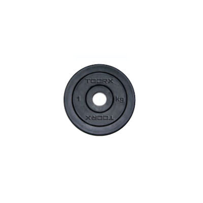 Toorx Disco Ghisa gommato Kg 0,5 - 25 mm