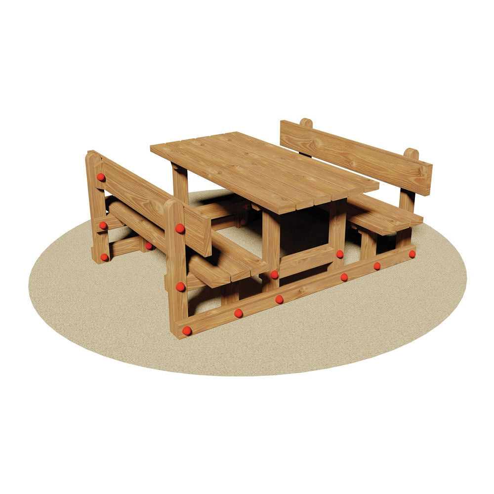 Giochipark Mini Table with 2 Benches - Art. 816 B