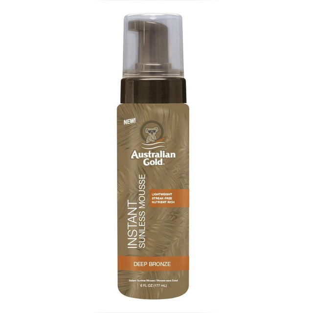 AUSTRALIAN GOLD INSTANT SUNLESS MOUSSE