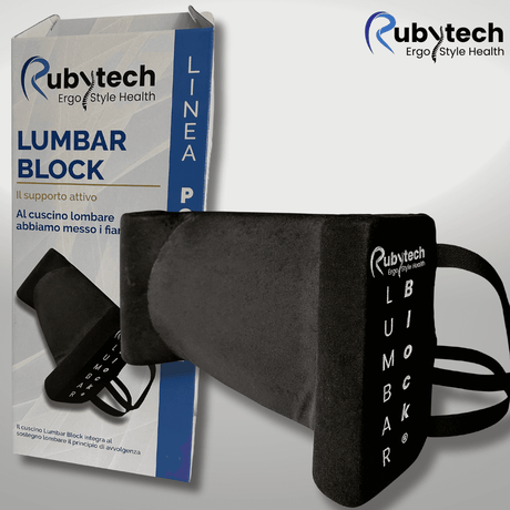 Rubytech Lumbar Block cuscino lombare indispensabile