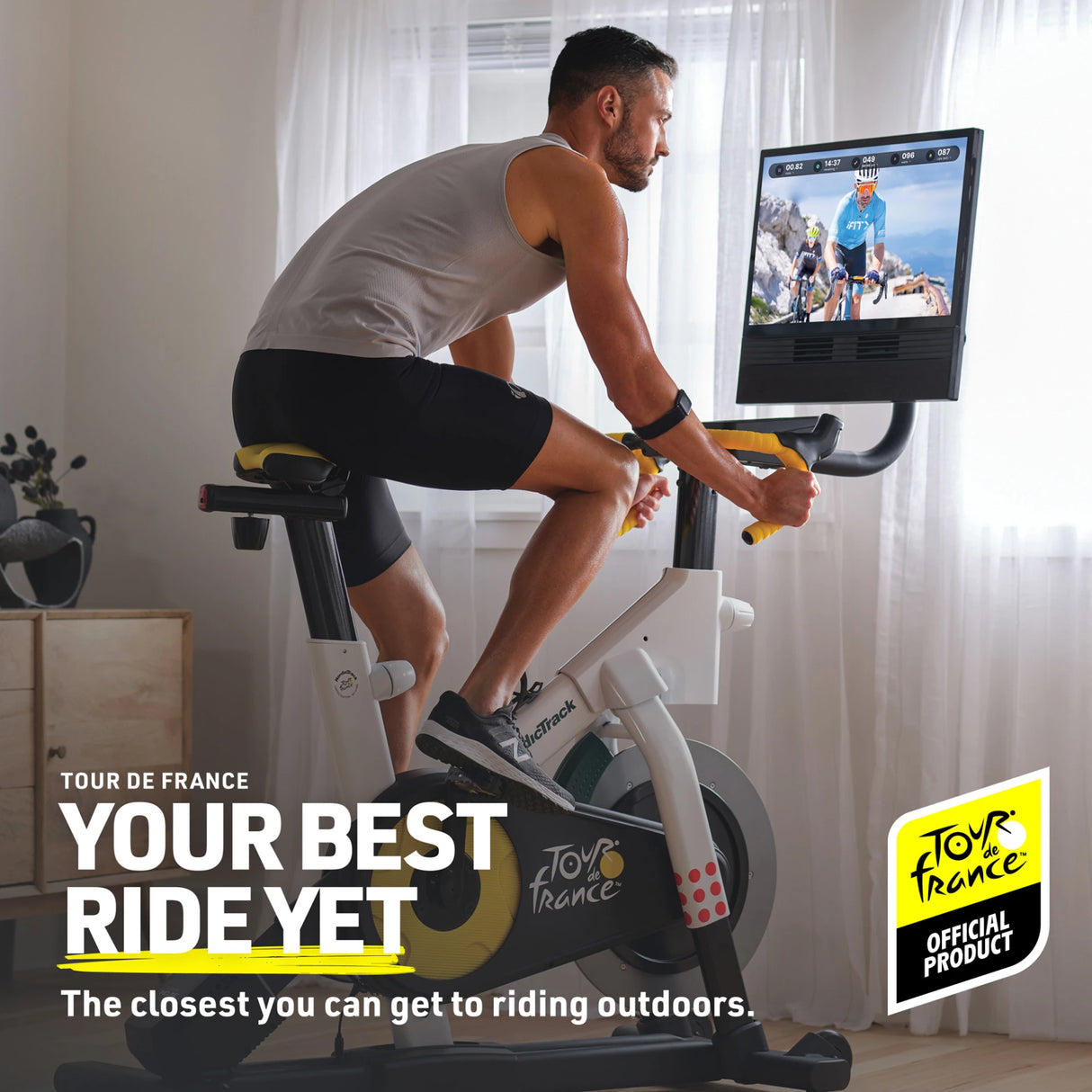 Nordictrack Tour de France Indoor-Bike + IFIT1YPRO Omaggio