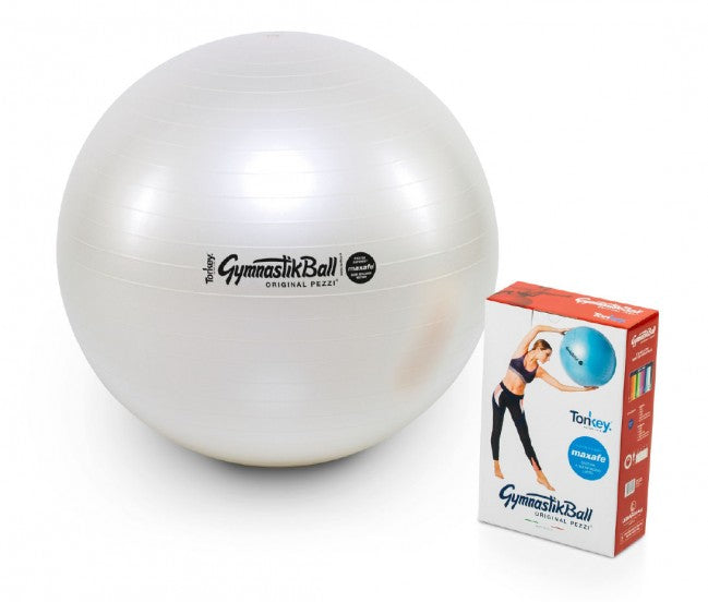 Tonkey Gymnastik Ball Maxafe cm 42 White