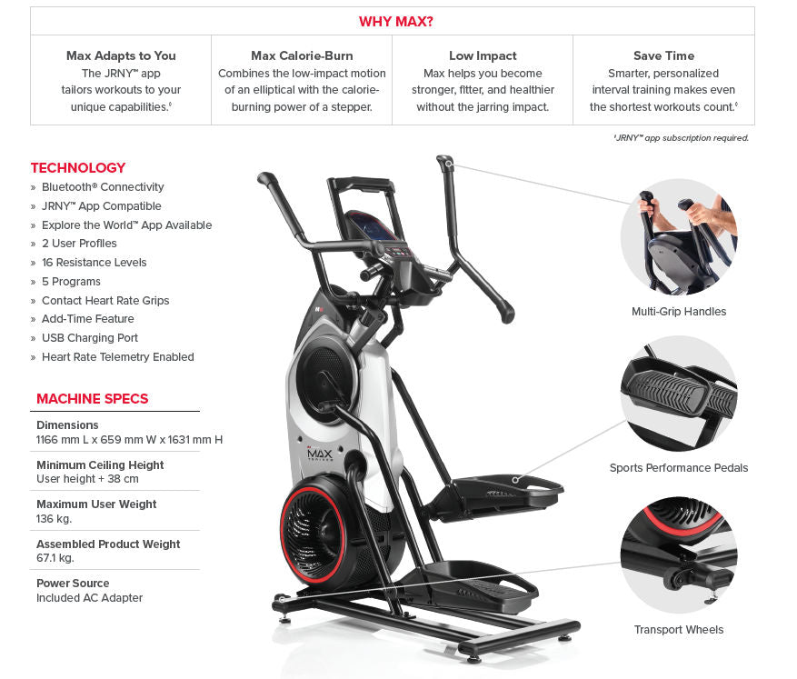 Bowflex Max Trainer M6