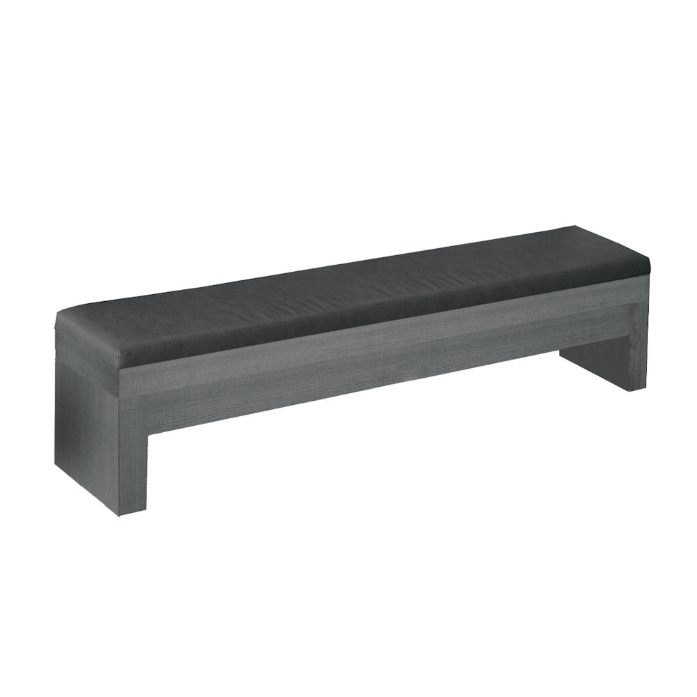 Garlando Cassapanca Miami Rovere Grigio
