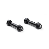 Diamond Set 10 Pairs Vinyl Dumbbells 1-10 Kg - Black - MVD-S