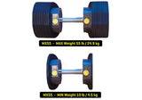 IronMaster MX55 Set peso regolabile fino a 24,9 kg (incluso rack-aste-pesi)