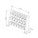 NOHrD Dumbell Set Club Kg 5/25