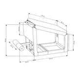 NOHrD TriaTrainer Walnut in Similpelle