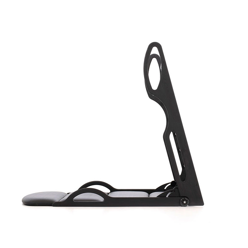 NoHrd Elasko - Bar in Shadow in Black Artificial Leather
