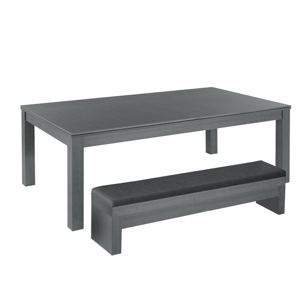 Garlando Cassapanca Miami Rovere Grigio