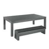 Garlando Cassapanca Miami Rovere Grigio