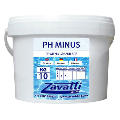 Piscinaonline 10 Kg PH Minus - riduttore PH granulare per piscina