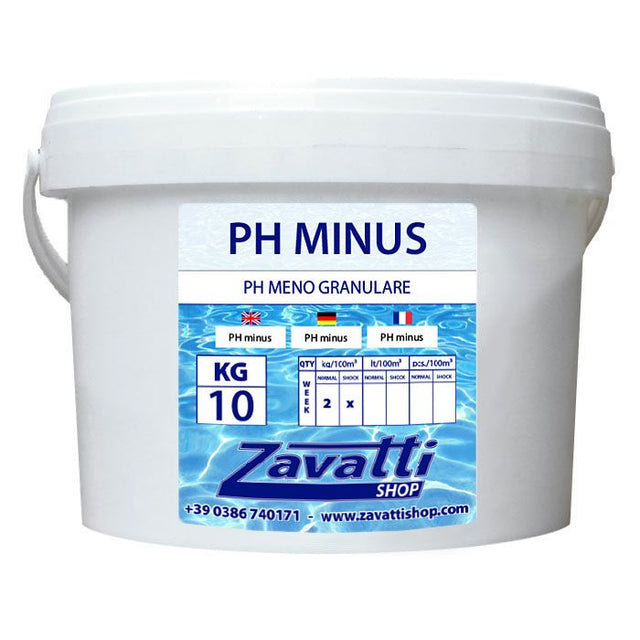 Piscinaonline 10 Kg PH Minus - riduttore PH granulare per piscina