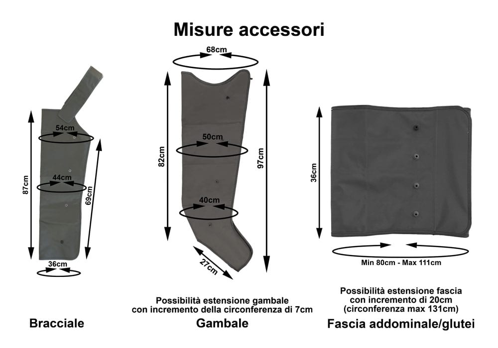 Mesis PressoMassaggio Plus+ BASIC con 2 gambali