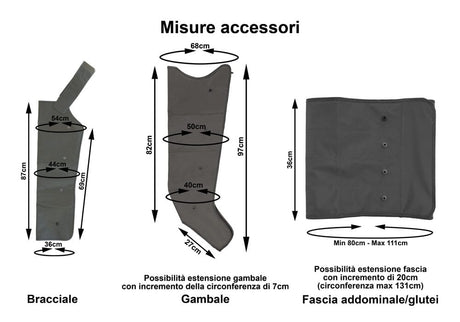 Mesis PressoMassaggio Plus+ BASIC con 2 gambali