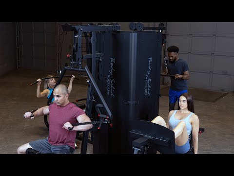 Body Solid Pro Clubline Four-Stack Gym S1000