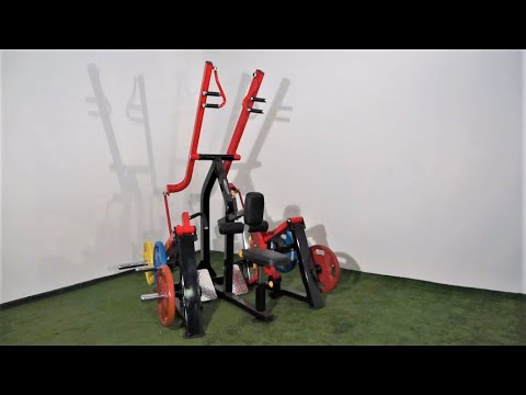 Steelflex Dual Plateload Lat Pulldown / Seated Row PL2200-BR