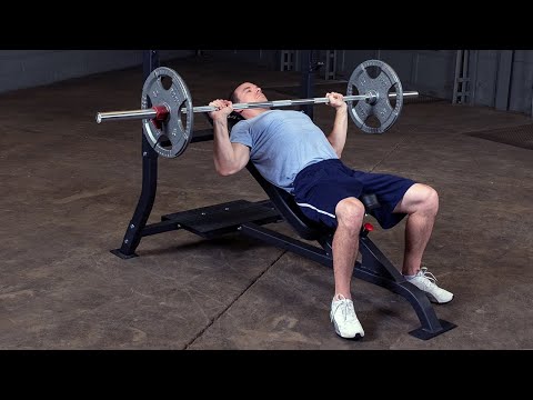 Body Solid Pro Clubline Incline Olympic Bench SOIB250