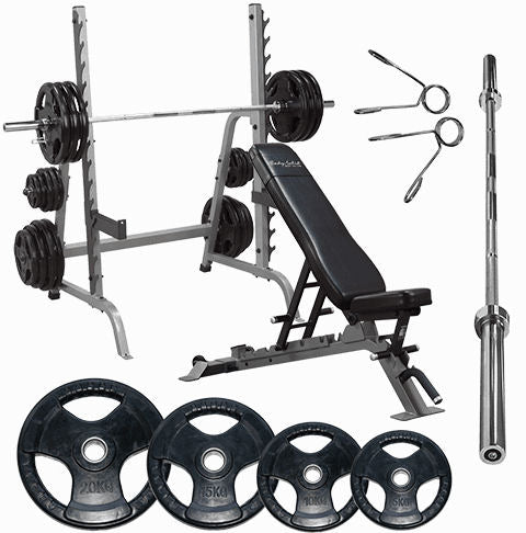 Body Solid Multi-Press Rack Full Set SDIB370 Kit