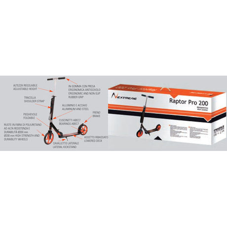 Nextreme Monopattino Raptor Pro 200