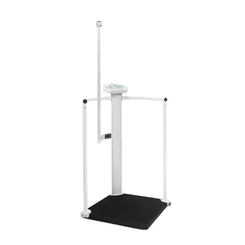 Wunder RH Large electronic column scale with handrail