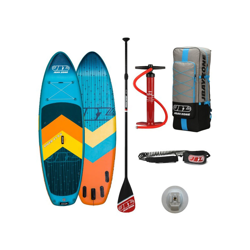 Jbay.Zone Challenge River Y1 Sup - Tavola Stand Up Paddle Gonfiabile