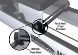 Water Rower Kit Ruote di Guida per Sedile S4