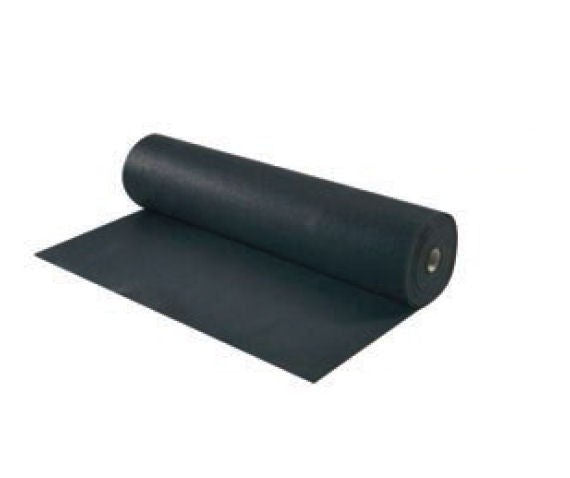 Rotolo Di Gomma Telata 10 M X 120 Cm, Spessore 3 Mm, Nero, Resistente 70 Shore A