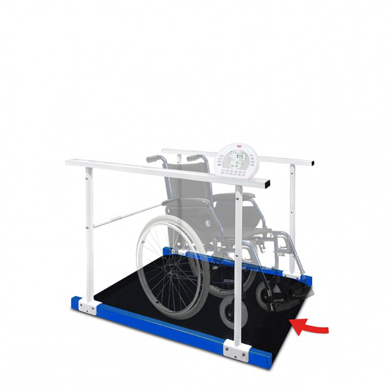 Wunder Digital Wheelchair Weighing Platform with Handrail RW02