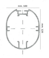 Schiavi Porta calcio mod. campionato del mondo - art. 1049
