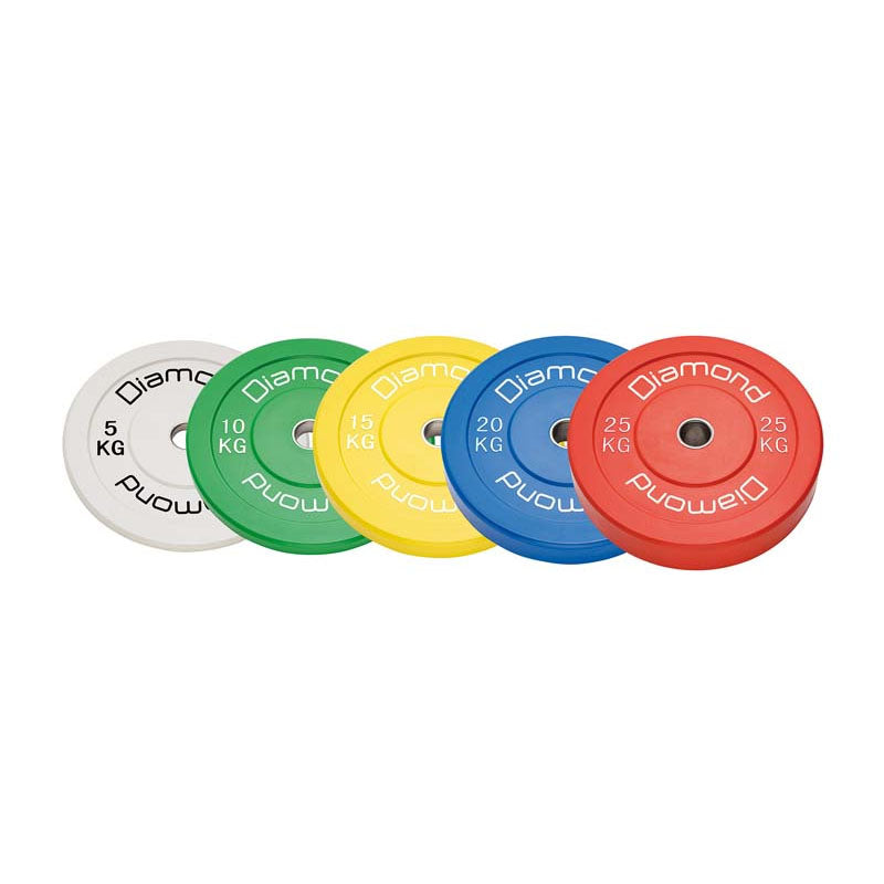 Diamond Olympic Disc Bumper Challenge Pro diam. 45 cm 5 Kg - White