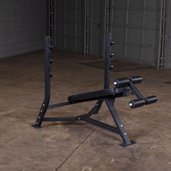Body Solid Pro Clubline Decline Olympic Bench SODB250