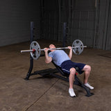 Body Solid Pro Clubline Incline Olympic Bench SOIB250
