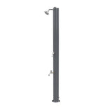 Doccia solare da esterno SOL-GA Eco Rain Ati ARDESIA
