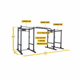 Body Solid SPR1000DB Double Power Rack Package