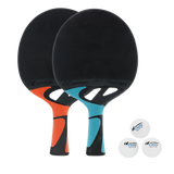 Cornilleau Set Racchette Tacteo Duo (2 racchette e 3 palline)