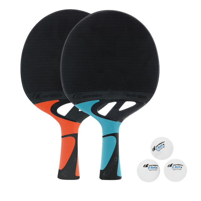 Cornilleau Set Racchette Tacteo Duo (2 racchette e 3 palline)