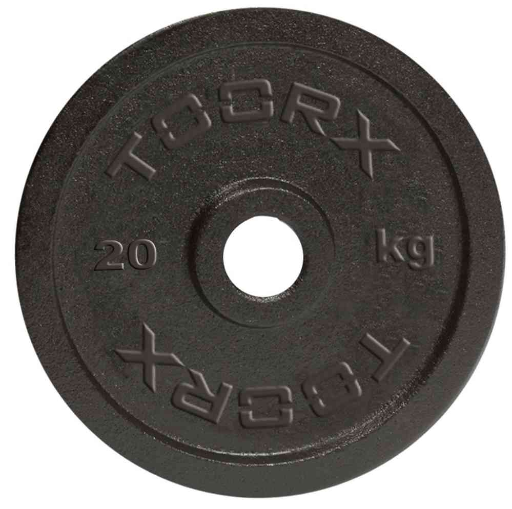 Toorx black cast iron disc kg. 20 - 25 mm - DGN-20
