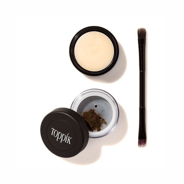 Toppik Brow Building Fiber Set Castano Scuro