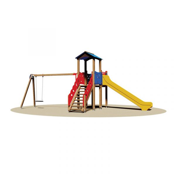 Giochi Park Torretta Arizona (sedile piano/scivolo vtr)