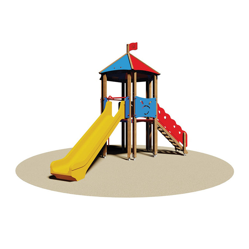 Giochipark Torretta Le Mans (scivolo poly)