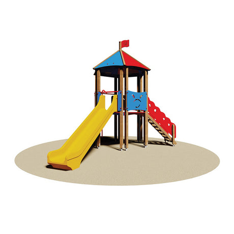 Giochipark Torretta Le Mans (scivolo poly)