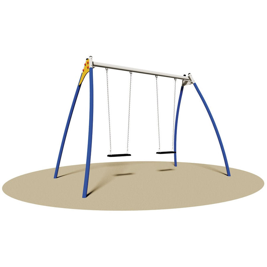 Giochipark Altalena Trilli 2 posti (sedili piani-orsetto)