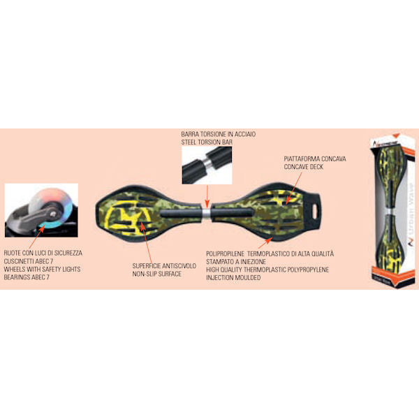 Nextreme Waveboard Urban Wave Bloody Skull