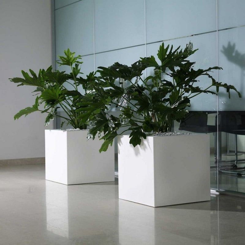 Arkema Design Garden Pouf 50x50 cm in Iris Resin - DP1929