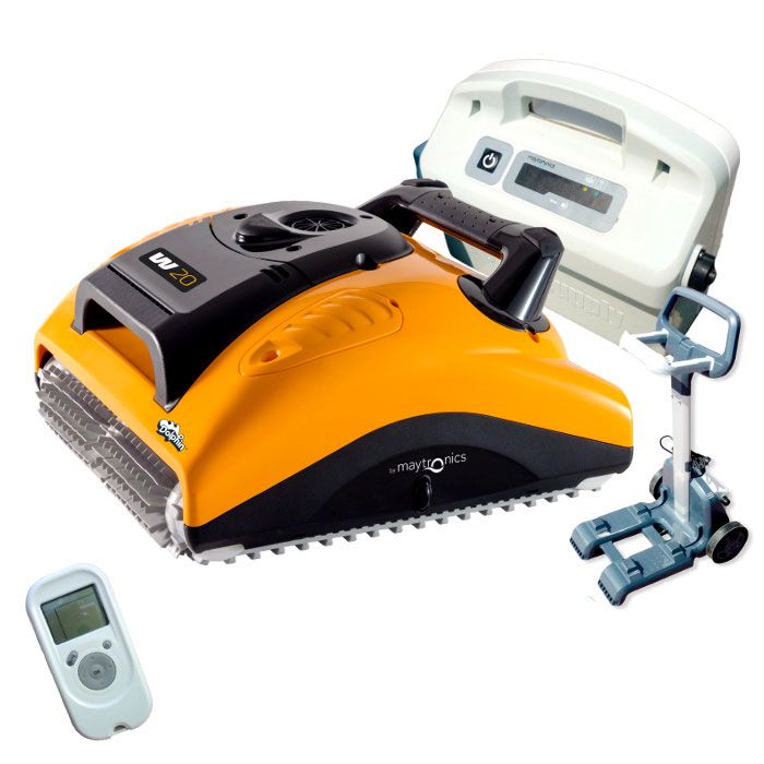 Dolphin Robot Pool F40 Complete Cleaning