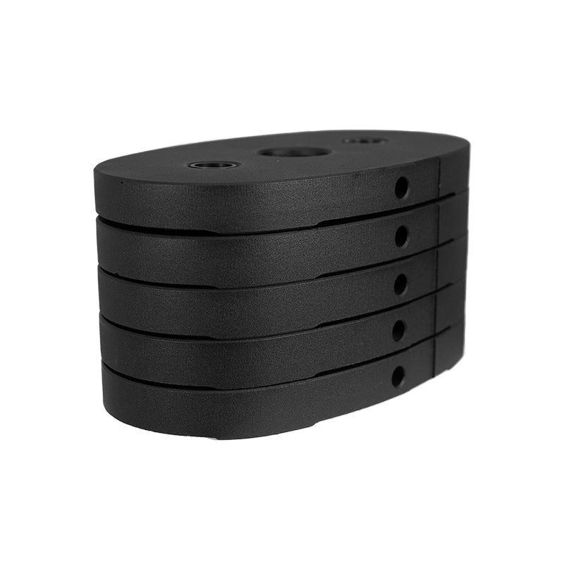 Inspire Fitness Pacco Pesi con 5 pesi da 4,5 kg ciascuno - W5