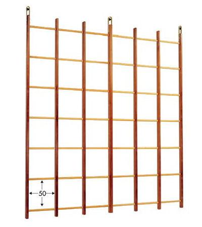 Schiavi Quadro Svedese 24 fori con 2 mensole - art. 5512